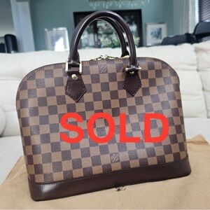 Authentic LV Alma Demier